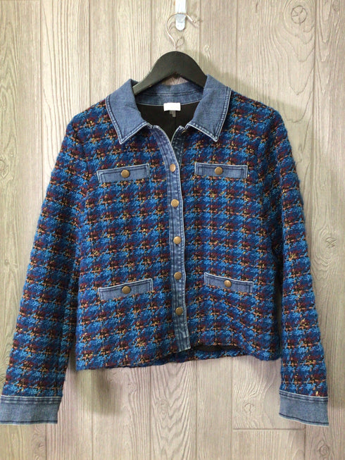Ecru Tweed Jacket Size Small